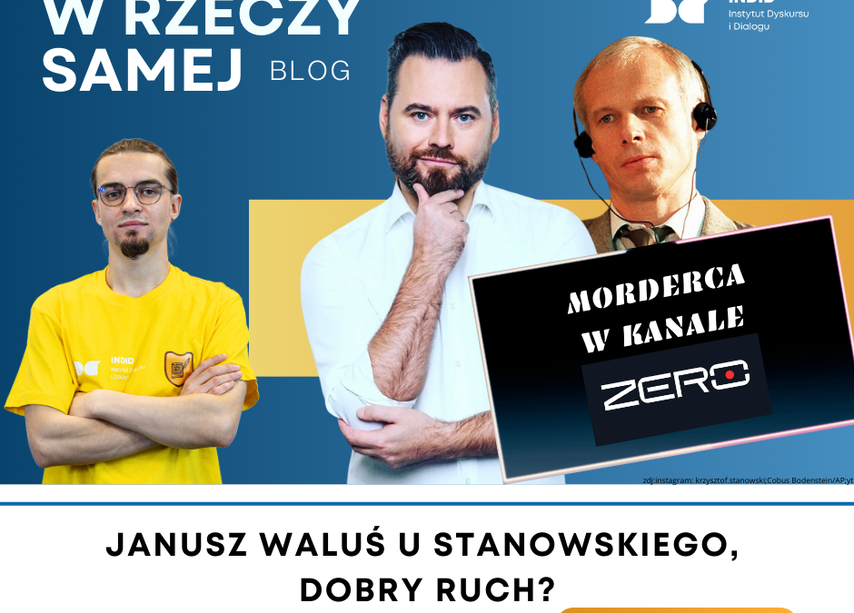 Rozmowa z mordercą czyli Janusz Waluś w Kanale Zero