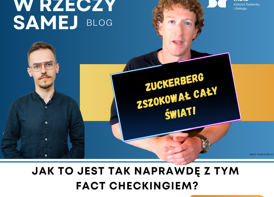 Facebook pozbywa się fact-checkerów