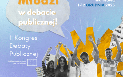 Weź udział w Konferencji Młodzieżowej Erasmus+ „Młodzi w Debacie Publicznej”!